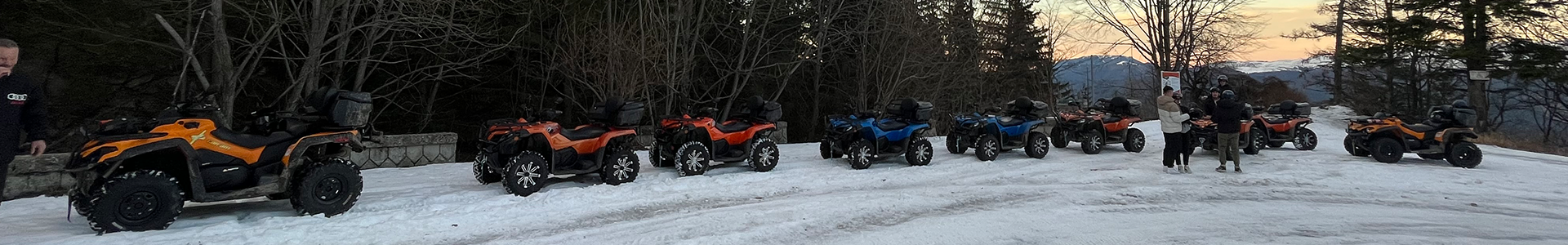 Sinaia ATV - Rezervare la pret de 200 RON/ora/ATV