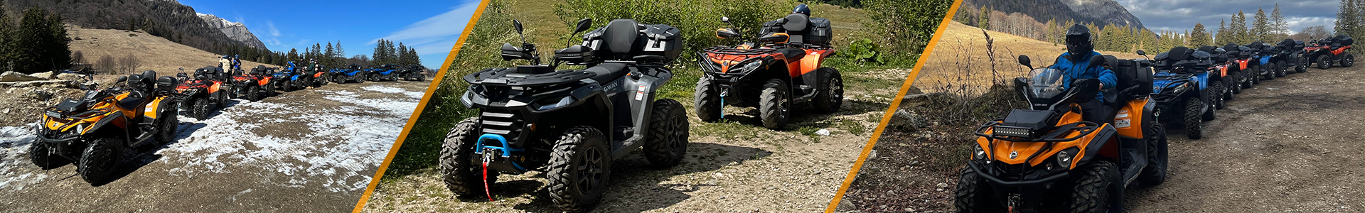 Sinaia ATV - Rezerva la pret de 200 RON/ora/ATV