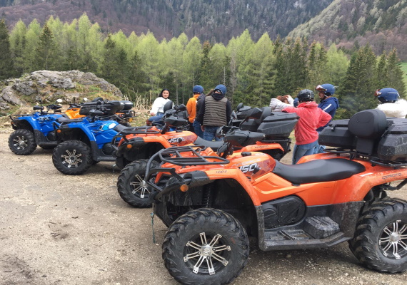 Sinaia ATV - Rezerva la pret de 200 RON/ora/ATV