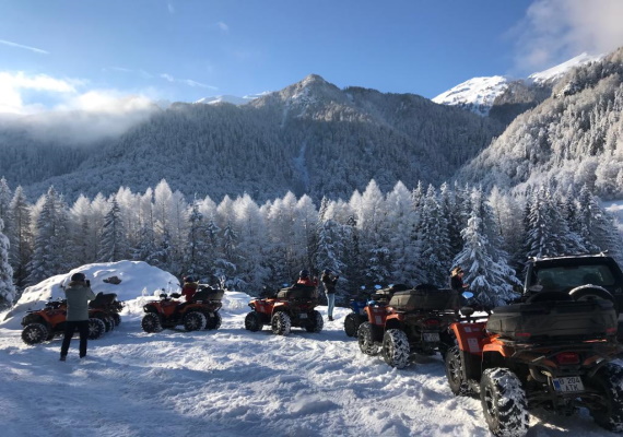 Sinaia ATV - Rezerva la pret de 200 RON/ora/ATV